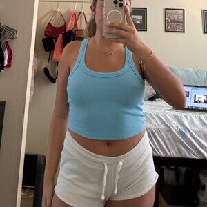 Bozzolo Ribbed Racerback Tank Top